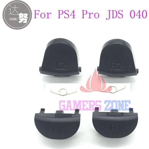 100sets JDS 040 JDM-040 L2 R2 L1 R1 Button W/ Spring For PS4 Pro controller Trigger Button