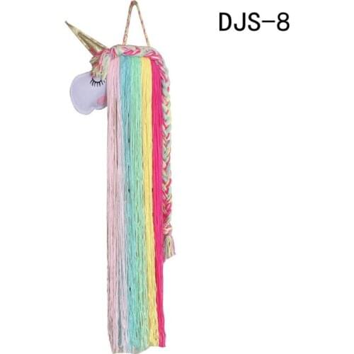 2021 Creative Wall Hanging Hair Bow Holder Wall Decoration Plush Head Kids Wall Decor