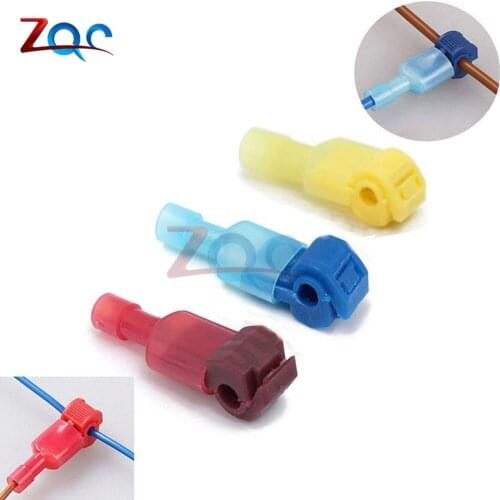 60Pcs T-Tap/Male Female Insulated Wire Quick Splice Terminal Connectors Set Kits