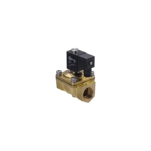 Free Shipping 5pcs/Lot G1/2'' Size Direct Drive Solenoid Valve Model PU220-04A 2/2 Way Brass N/C