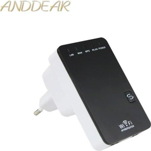 Repeater Wifi Wireless Router Extender AP Booster Amplifier LAN Client Bridge IEEE802.11b / g / n EU Plug Wi fi Roteador