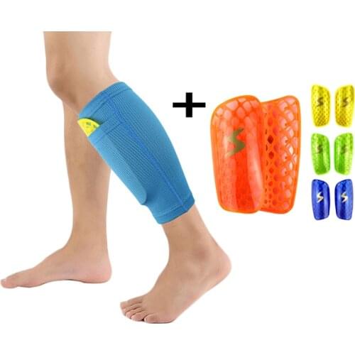Adult Soccer leg sleeves Football Leg Support Sleeves warmers Sports Shin Guards calf protector football socks football shields