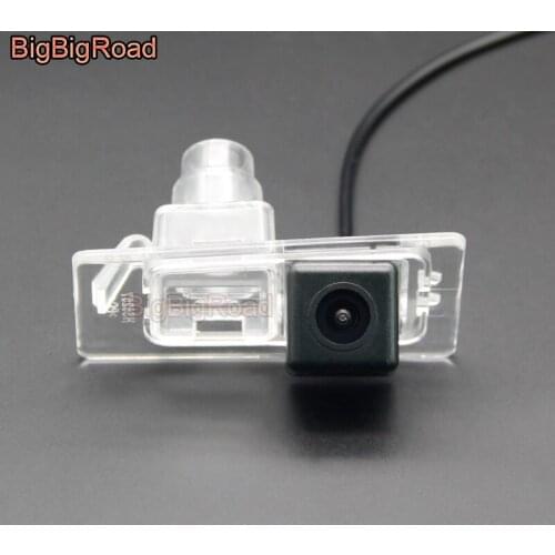 BigBigRoad Car Rear View Backup Camera For Kia Cerato Ceed Euro Version For Hyundai Elantra 2012 2013 2014 2015 2016 2017 Avante