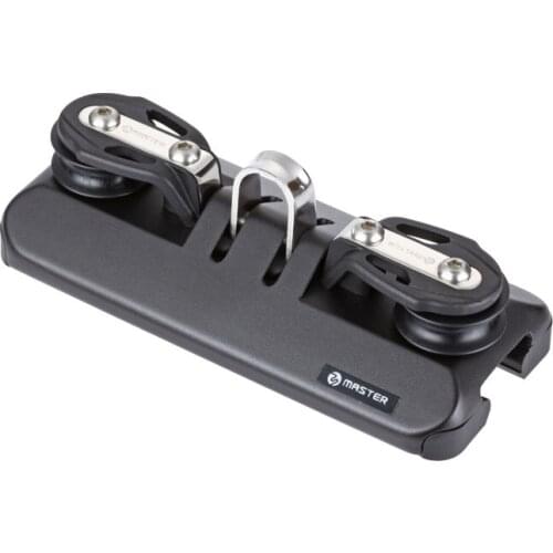 Marine Boat Yacht Sailboat Dinghy 27mm 1.06 Inch Pivoting Single Control Sheave Car Travelers & Genoa Systems Master TC-2702F