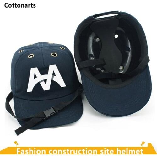 New Work Safety Bump Cap Helmet Baseball Hat Construction Site Hat Site Wear Head Protection Personal Protective Equipment Hats