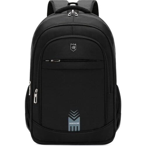 New Mens Business Commuter Computer Bag Male Simple Travel Large-capacity Backpack Teenagers Oxford Cloth Student School Bag