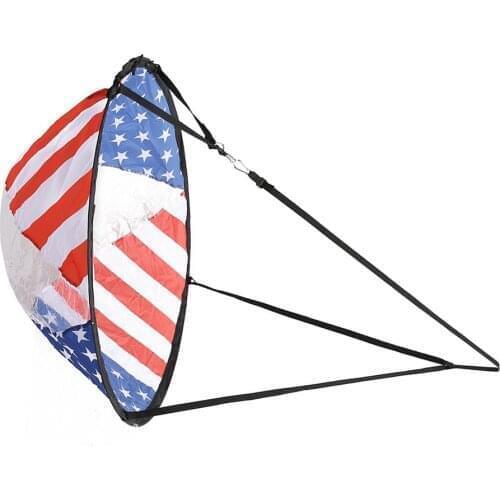Downwind Wind Sail Kit Kayak Wind Sails Downwind Wind Sail Foldable Windsurfing Sail With Window Paddle Board For Kayak Canoe