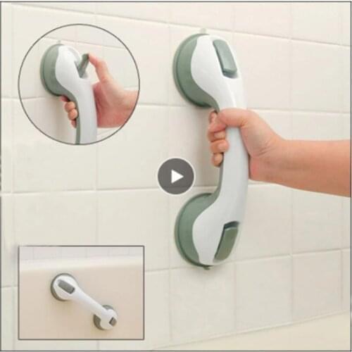 Safety Sucker Handle Non-slip Handrail To Keep Hand Bathtub Bathroom Water Absorbent Gripper Rod Safety Non-slip Vacuum Support