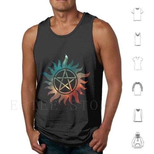 Supernatural Tank Tops Vest Sleeveless Supernatural Spn