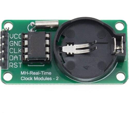 10pcs/lot DS1302 Real Time Clock Module with CR2032 Button Battery 31 x 8 RAM