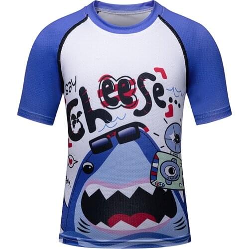 Short Sleeve New Design Tops Jogging Shirts For Kid Cody Lundin Sublimation Printed