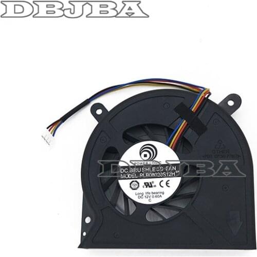 Fan FOR MSI MSAC73 Haier C3 Q51 Q52 Q5T Q7 Q7-one desktop fan PLB08020S12H 4pin 12V 0.6A Laptop