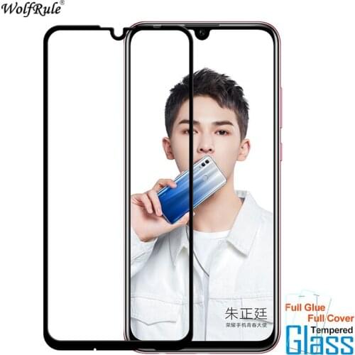 2Pcs For Glass Huawei Honor 10 Lite Screen Protector Full Glue Cover Tempered Glass For Huawei Honor 10 Lite Glass Phone Film