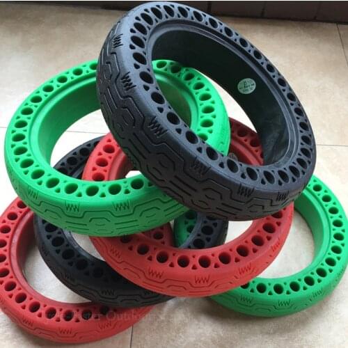 For Xiaomi M365 Electric Scooter Rubber Tires Durable Anti-Explosion Tyre Tubeless Solid Wheel Replacement Tire for Xiaomi M365