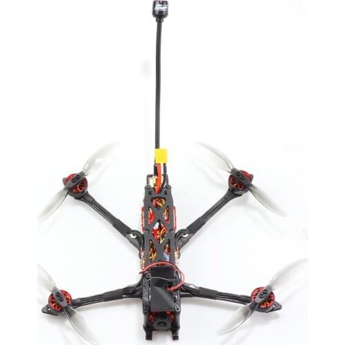 HGLRC Rekon4 Zeus F722 Mini BLHELIS 28A 800mW Caddx Ratel2 M80 GPS Soter Buzzer 1404 2800KV 4S 4inch Analog Micro Long Range