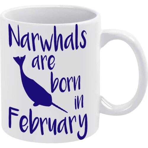 Narwhal Mug Cute Porcelain Mug Tea Wholesale Cups