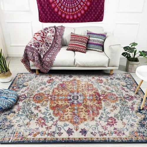 Persian Carpet bathroom Door floor Mat Non-slip Absorbent Bohemian Moroccan Carpet Tapis Rug bath doormats tapis salon rugs
