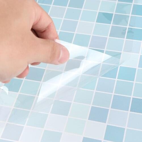 70*45cm Transparent Oil Separation Wall Paste Kitchen Tile Sticker Furniture Heat Insulation Wall Paste