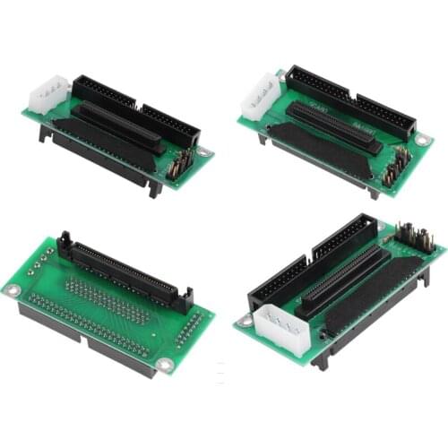 SCSI SCA 80 Pin to 68Pin to 50 Pin IDE Hard Disk Adapter Con