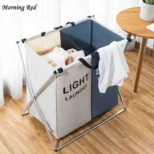 Folding Dirty Clothes Storage Basket Waterproof Oxford Cloth Laundry Sundries Rack Bathroom Underwear Socks Organizer Bag