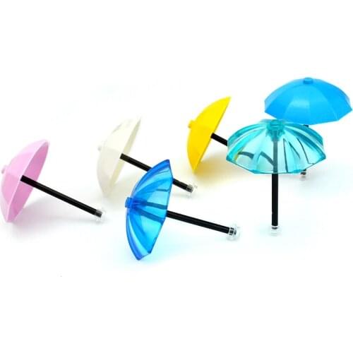 Building Blocks 4094 Utensil Umbrella Top with No Bottom Flaps 6x6 with Top Stud City Sunshade Bricks Creative Toy For Children