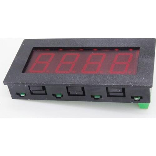 Taidacent RS485 Modbus Meter 0.8 inch Serial 4 Digit 7 Segment Display Digital Tube Display MODBUS-RTU Communication With Shell