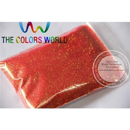 TCR338 0.2mm fantastic Bullion Iridescent Red color Glitter Powder for nail,tatto art decoration DIY powder