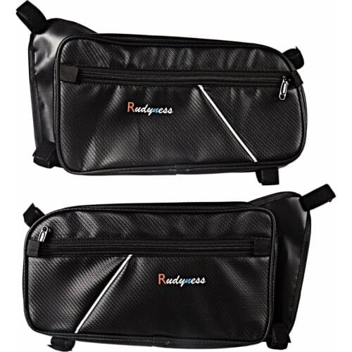 Rear Left&Right Passenger Carbon Black Door Bags For 2017-2018 Can Am Maverick X3 Models