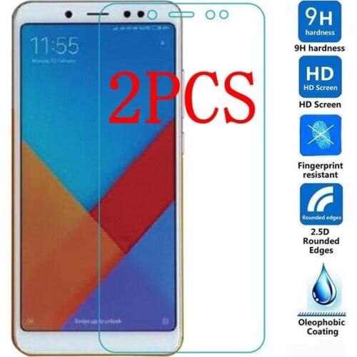 2PCS Tempered Glass For Xiaomi Redmi Note 5 Pro Screen Protector Toughened protective film For Redmi Note 5 Pro Glass