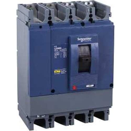 Leakage protection molded case circuit breaker air switch EZD-630M 4P 500A fixed type 380 /400VAC 50KA