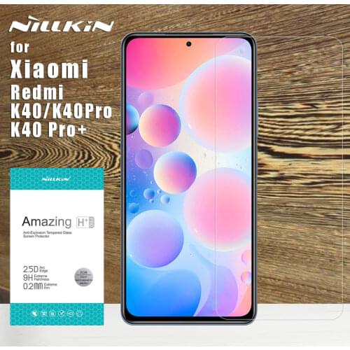 Nillkin for Xiaomi Redmi K40 Glass Tempered Glass 2.5D 9H Pro Plus Film Screen Protector for Redmi K40 Pro Plus
