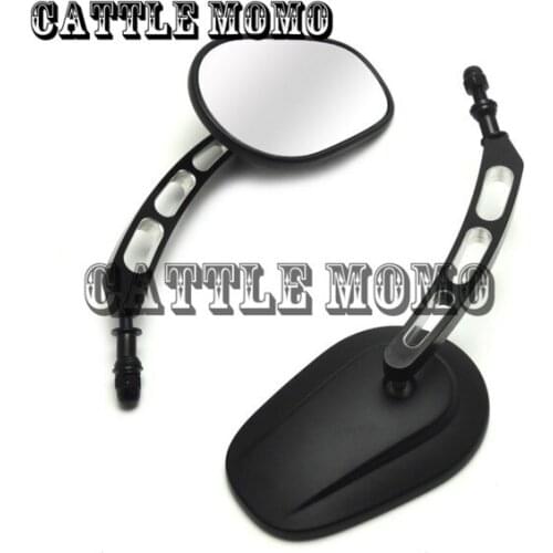 Motorcycle Rearview Mirrors For Harley Fat Bob FXDF 2008-2017 Sportster 1200 Custom XL1200C 1996-2016 2017 Motor Side Mirrors
