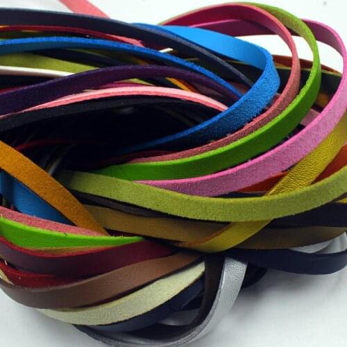 1meter 20mm Flat Soft PU Leather Cord Rope for Jewelry Making DIY Suede Cord Bracelet Necklace Jewelry Findings Accessories