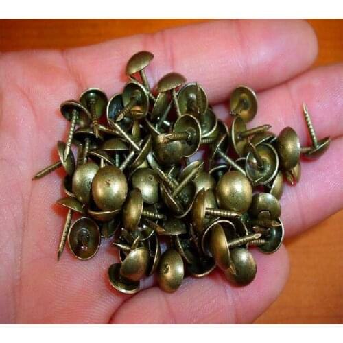 500pcs 7 * 10MM special vesicles nail / nail decoration / furniture soak nail / wooden box / Glossy Nails