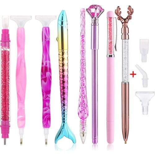 5D Resin Diamond Painting Pen Cross Stitch Sewing Accessories Embroidery DIY Crafts Nail Art Painting Pen High Quality