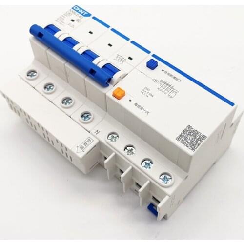 CHINT NXBLE-32 4P RCBO 30mA 6KA C6A 10A 16A 20A 25A 32A Residual Current Operated Circuit Breaker