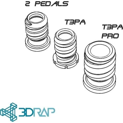 BRAKE PEDAL MOD-THRUSTMASTER T3PA/T3PGT PEDALS