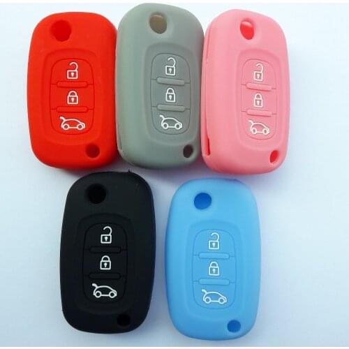 Fit for Mercedes Benz Smart Fortwo Forfour Flip Open Folding Remote Key Pouch Jacket Skin Holder Case 3 Button