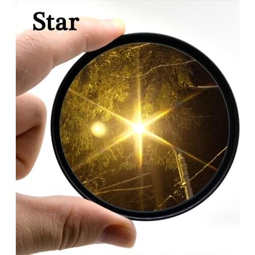 KnightX Star Line Filter For canon nikon dslr photography light d3300 200d 24-105 d5300 49mm 52mm 55mm 58mm 62mm 67mm 72mm 77mm