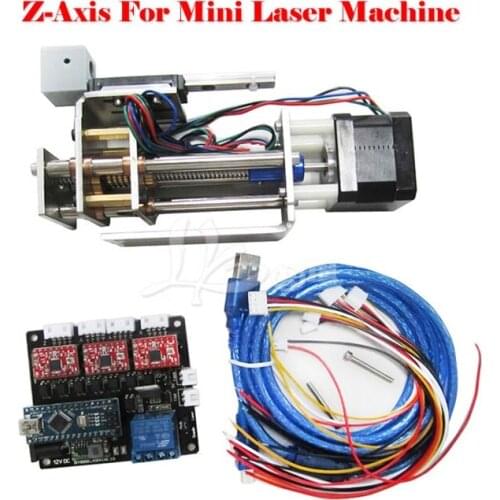 DIY plotter suite LY DPS-01 Laser engraving machine convert to 3 axis CNC model DIY Z axis slide platform suite with pen clamp