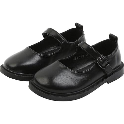 CMSOLO Shoes Leather Spring Autumn Fashion New Classic Kids Boys Girls Shoe Flat Heels Cool Boy School Leather Shoes