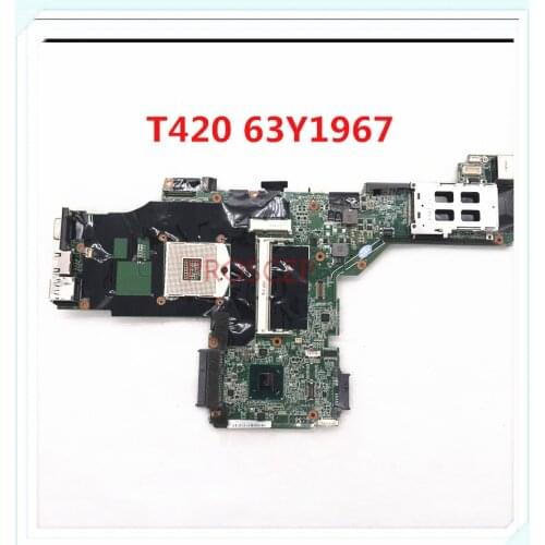 For Lenovo T420 T420I Laptop Motherboard 63Y1967 DDR3 100% full Working well
