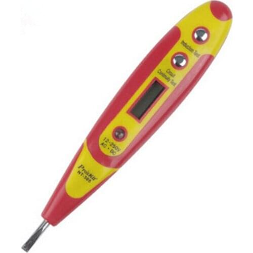NT-305 AC70-250V DC12/36/55V Voltage Detector Tester Sensor Electric Test Pencil With Blue LED