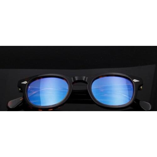 SORBERN Computer Glasses Man Round Eyewear Frames Anti Blue Light Blocking Glasses Women High Quality Acetate Vintage Eyeglasses