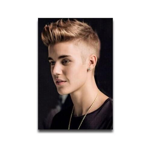20" X 30" HD Poster, Customized Justin Bieber Handsome Boy Canvas Poster Room Decor Poster