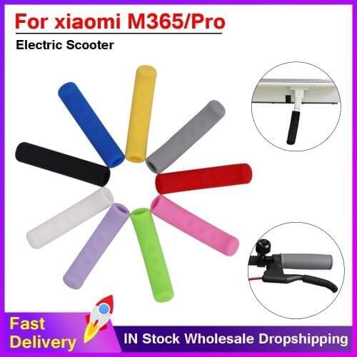 Silicone Brake Handle Covers Sleeve Universal Brake Lever Protection Covers for Xiaomi Mijia M365 Electric Scooter Accessories