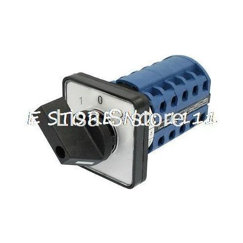 SZW26-20 D505.5 AC 660V 20A on/off/on 3 Positions Rotary Combination Switch