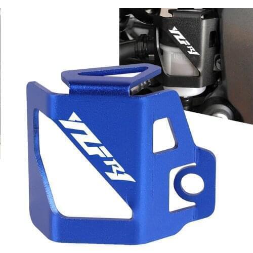 For yamaha YZF R1 YZFR1 YZF-R1M R1M 1998-2021 2019 2020 Motorcycle CNC Rear Brake Fluid Reservoir Cap Cover Guard Protector Part