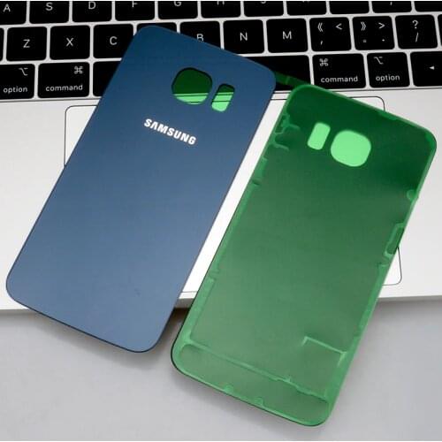 100% Original For SAMSUNG Galaxy S6 S6edge Back Glass Battery Cover Housing case Replacement For SAMSUNG GALAXY G920F G925F