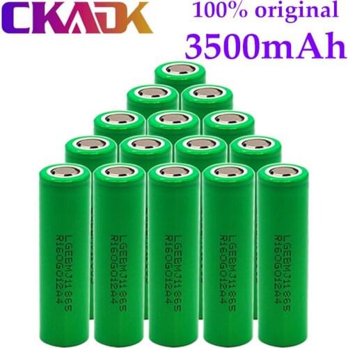 100% Original MJ1 3.7 v 3500 mah 18650 Lithium Rechargeable Battery For Flashlight batteries for 18650 LG MJ1 3500mah battery